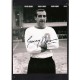 Signed photo of Gerry Byrne the Liverpool footballer.
